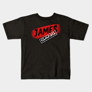 james gang simple design Kids T-Shirt